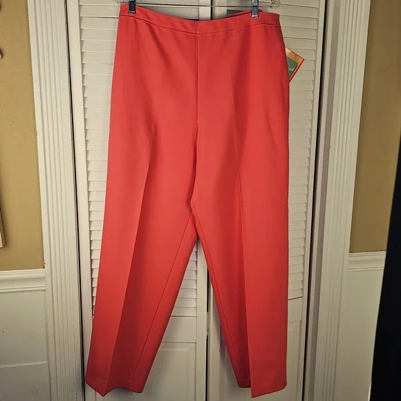 NWT Vintage 1985 Bend Over Levi Strauss & Co Womens Pink Pull On Pants 38 NOS - Picture 1 of 6